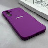 قاب گوشی Galaxy A16 سامسونگ سیلیکونی اورجینال پاک کنی درجه یک زیربسته بنفش کد 125544