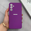 قاب گوشی Galaxy A16 سامسونگ سیلیکونی اورجینال پاک کنی درجه یک زیربسته بنفش کد 125544