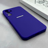 قاب گوشی Galaxy A16 سامسونگ سیلیکونی اورجینال پاک کنی درجه یک زیربسته بنفش تیره کد 125545
