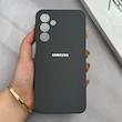 قاب گوشی Galaxy A16 سامسونگ سیلیکونی اورجینال پاک کنی درجه یک زیربسته خاکستری کد 125547