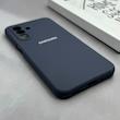 قاب گوشی Galaxy A17 سامسونگ سیلیکونی اورجینال پاک کنی درجه یک زیربسته سرمه ای کد 125550