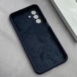 قاب گوشی Galaxy A17 سامسونگ سیلیکونی اورجینال پاک کنی درجه یک زیربسته سرمه ای کد 125550