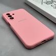 قاب گوشی Galaxy A17 سامسونگ سیلیکونی اورجینال پاک کنی درجه یک زیربسته صورتی کد 125552