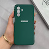 قاب گوشی Galaxy A17 سامسونگ سیلیکونی اورجینال پاک کنی درجه یک زیربسته سبز کد 125554