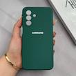 قاب گوشی Galaxy A17 سامسونگ سیلیکونی اورجینال پاک کنی درجه یک زیربسته سبز کد 125554