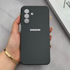 قاب گوشی Galaxy A17 سامسونگ سیلیکونی اورجینال پاک کنی درجه یک زیربسته خاکستری کد 125555