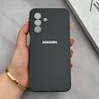 قاب گوشی Galaxy A17 سامسونگ سیلیکونی اورجینال پاک کنی درجه یک زیربسته خاکستری کد 125555