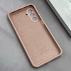 قاب گوشی Galaxy A17 سامسونگ سیلیکونی اورجینال پاک کنی درجه یک زیربسته صورتی چرک کد 125556