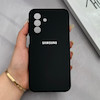 قاب گوشی Galaxy A17 سامسونگ سیلیکونی اورجینال پاک کنی درجه یک زیربسته مشکی کد 125558