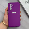 قاب گوشی Galaxy A17 سامسونگ سیلیکونی اورجینال پاک کنی درجه یک زیربسته بنفش کد 125560