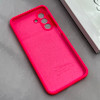 قاب گوشی Galaxy A17 سامسونگ سیلیکونی اورجینال پاک کنی درجه یک زیربسته سرخابی کد 125561