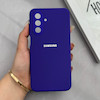 قاب گوشی Galaxy A26 سامسونگ سیلیکونی اورجینال پاک کنی درجه یک زیربسته بنفش تیره کد 125563
