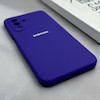 قاب گوشی Galaxy A26 سامسونگ سیلیکونی اورجینال پاک کنی درجه یک زیربسته بنفش تیره کد 125563