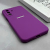 قاب گوشی Galaxy A26 سامسونگ سیلیکونی اورجینال پاک کنی درجه یک زیربسته بنفش کد 125564