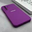 قاب گوشی Galaxy A26 سامسونگ سیلیکونی اورجینال پاک کنی درجه یک زیربسته بنفش کد 125564