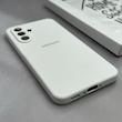 قاب گوشی Galaxy A36 سامسونگ سیلیکونی اورجینال پاک کنی درجه یک زیربسته سفید کد 125574