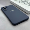 قاب گوشی Galaxy A36 سامسونگ سیلیکونی اورجینال پاک کنی درجه یک زیربسته سرمه ای کد 125576