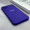 قاب گوشی Galaxy A36 سامسونگ سیلیکونی اورجینال پاک کنی درجه یک زیربسته بنفش تیره کد 125579