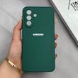 قاب گوشی Galaxy A36 سامسونگ سیلیکونی اورجینال پاک کنی درجه یک زیربسته سبز کد 125581