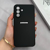 قاب گوشی Galaxy A36 سامسونگ سیلیکونی اورجینال پاک کنی درجه یک زیربسته مشکی کد 125583