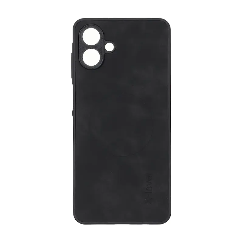 قاب گوشی Galaxy A07 سامسونگ اورجینال XLEVEL جیر طرح مگ سیف Hard مشکی کد 127507