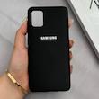 قاب گوشی Galaxy A51 سامسونگ سیلیکونی اورجینال پاک کنی درجه یک زیربسته مشکی کد 125584