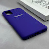 قاب گوشی Galaxy A51 سامسونگ سیلیکونی اورجینال پاک کنی درجه یک زیربسته بنفش تیره کد 125589