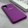 قاب گوشی Galaxy A51 سامسونگ سیلیکونی اورجینال پاک کنی درجه یک زیربسته بنفش کد 125590