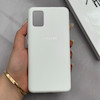 قاب گوشی Galaxy A51 سامسونگ سیلیکونی اورجینال پاک کنی درجه یک زیربسته سفید کد 125591