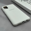 قاب گوشی Galaxy A51 سامسونگ سیلیکونی اورجینال پاک کنی درجه یک زیربسته سفید کد 125591