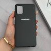 قاب گوشی Galaxy A51 سامسونگ سیلیکونی اورجینال پاک کنی درجه یک زیربسته خاکستری کد 125595