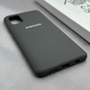 قاب گوشی Galaxy A51 سامسونگ سیلیکونی اورجینال پاک کنی درجه یک زیربسته خاکستری کد 125595
