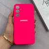 قاب گوشی Galaxy A55 سامسونگ سیلیکونی اورجینال پاک کنی درجه یک زیربسته سرخابی کد 125614