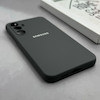 قاب گوشی Galaxy A55 سامسونگ سیلیکونی اورجینال پاک کنی درجه یک زیربسته خاکستری کد 125620