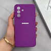 قاب گوشی Galaxy A56 سامسونگ سیلیکونی اورجینال پاک کنی درجه یک زیربسته بنفش کد 125629