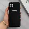قاب گوشی Galaxy A12 - M12 سامسونگ سیلیکونی اورجینال پاک کنی درجه یک زیربسته مشکی کد 125640