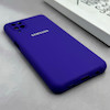 قاب گوشی Galaxy A12 - M12 سامسونگ سیلیکونی اورجینال پاک کنی درجه یک زیربسته بنفش تیره کد 125641