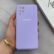قاب گوشی Galaxy A12 - M12 سامسونگ سیلیکونی اورجینال پاک کنی درجه یک زیربسته یاسی کد 125643