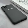 قاب گوشی Galaxy A12 - M12 سامسونگ سیلیکونی اورجینال پاک کنی درجه یک زیربسته خاکستری کد 125644