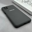 قاب گوشی Galaxy A12 - M12 سامسونگ سیلیکونی اورجینال پاک کنی درجه یک زیربسته خاکستری کد 125644