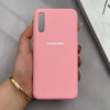 قاب گوشی Galaxy A30S - A50S - A50 سامسونگ سیلیکونی اورجینال پاک کنی درجه یک زیربسته صورتی کد 125652