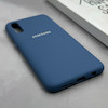 قاب گوشی Galaxy A30S - A50S - A50 سامسونگ سیلیکونی اورجینال پاک کنی درجه یک زیربسته آبی تیره کد 125655