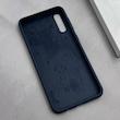 قاب گوشی Galaxy A30S - A50S - A50 سامسونگ سیلیکونی اورجینال پاک کنی درجه یک زیربسته سرمه ای کد 125657