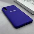 قاب گوشی Galaxy A30S - A50S - A50 سامسونگ سیلیکونی اورجینال پاک کنی درجه یک زیربسته بنفش تیره کد 125661