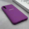قاب گوشی Galaxy A30S - A50S - A50 سامسونگ سیلیکونی اورجینال پاک کنی درجه یک زیربسته بنفش کد 125662