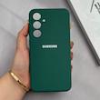 قاب گوشی Galaxy S24 FE سامسونگ سیلیکونی اورجینال پاک کنی درجه یک زیربسته سبز کد 125671