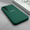 قاب گوشی Galaxy S24 FE سامسونگ سیلیکونی اورجینال پاک کنی درجه یک زیربسته سبز کد 125671