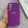 قاب گوشی Galaxy S24 FE سامسونگ سیلیکونی اورجینال پاک کنی درجه یک زیربسته بنفش کد 125676