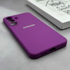 قاب گوشی Galaxy S25 FE سامسونگ سیلیکونی اورجینال پاک کنی درجه یک زیربسته بنفش کد 125677