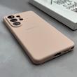 قاب گوشی Galaxy S26 Ultra سامسونگ سیلیکونی اورجینال پاک کنی درجه یک زیربسته صورتی چرک کد 125693